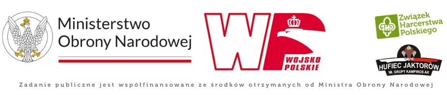 Zadanie publiczne jest współfinansowane ze środków otrzymanych od Ministra Obrony Narodowej